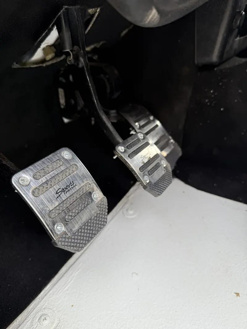 Aluminum pedal set